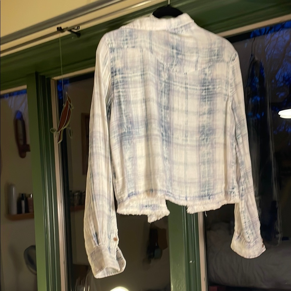 Distressed Plaid Jacket - Picture 3 of 3